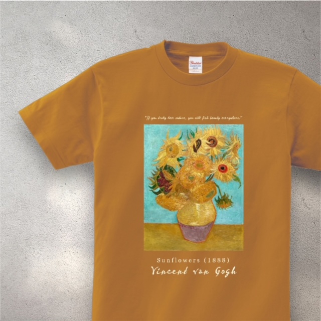 ゴッホ『ひまわり』Art-T & Things 新作！ | Fashion source