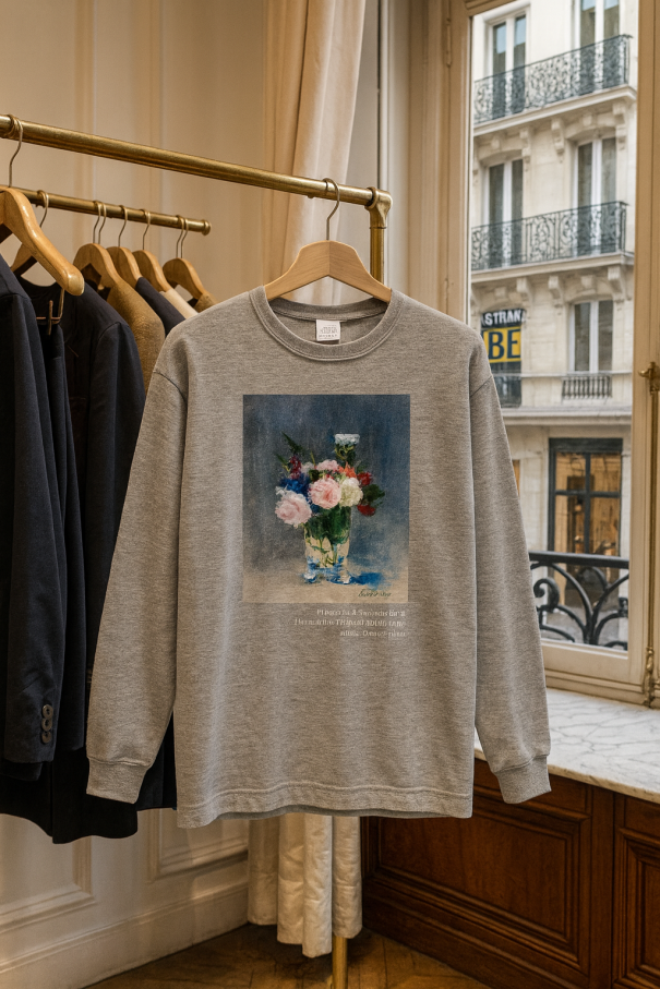 Chevon コラージュアートロンT ブラック(L) なんかまたしれっと新