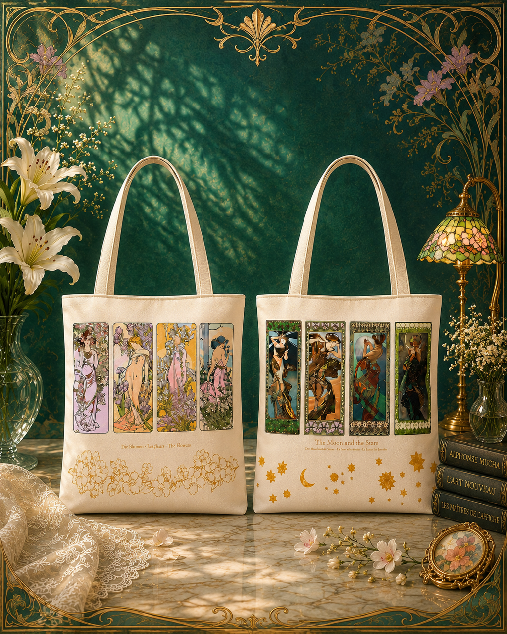 ジャガードトートバッグ M(バッグ)｜グッズ│MUCHA（ミュシャ）の通販 