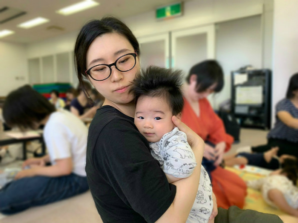 生後4ヶ月 初めての勉強会 離乳食教室にお出かけ とある街角の小さな宝石屋rivamare アラカンマムの日々つれづれ