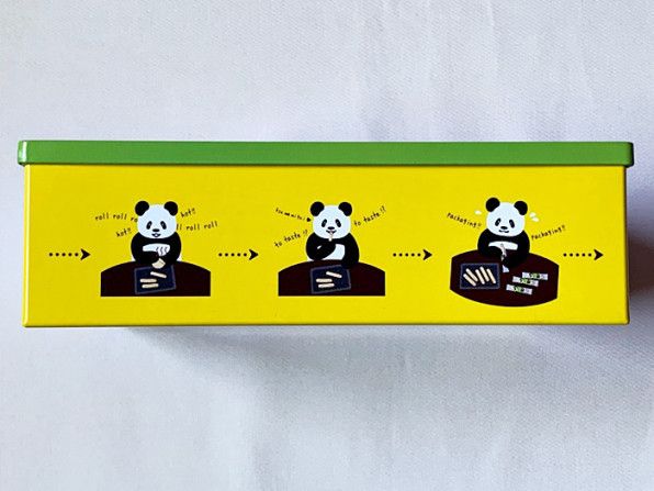 ヨックモック シガール パンダ缶 母の日限定カドー ドゥ プランタン缶 そして笑顔 とある街角の小さな宝石屋rivamare アラカンマムの日々つれづれ