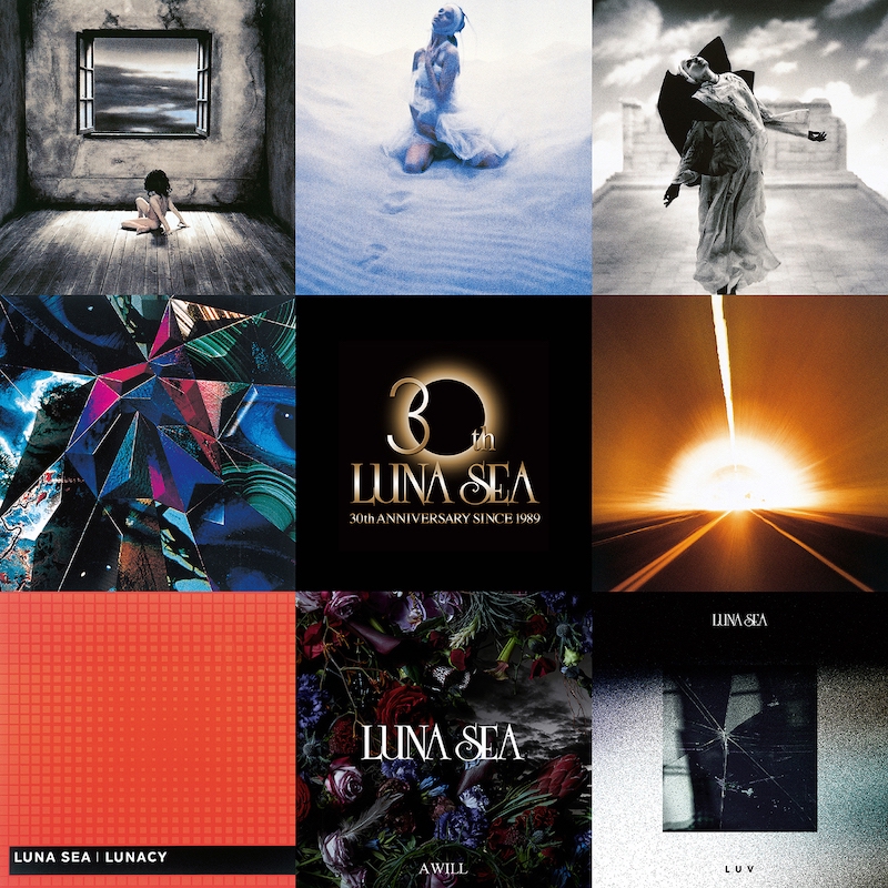 LUNA SEA、アルバム8作品をアナログレコード化 | GALLERY OF VISUAL SHOCK