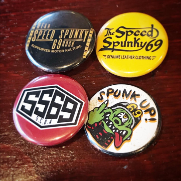 缶バッチ キーホルダー入荷 Speed Spunky 69