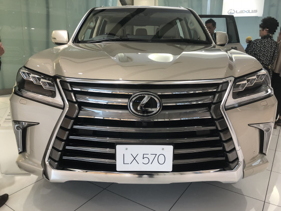 レクサスlxを見てきた ㅤwsw