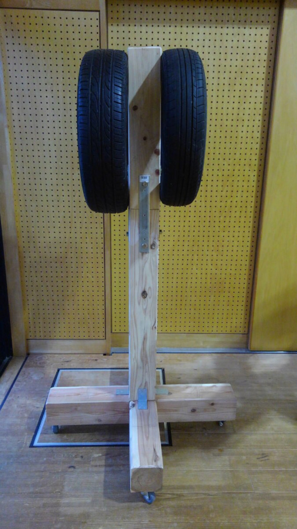 剣道 打ち込み台 アイアン きわどい