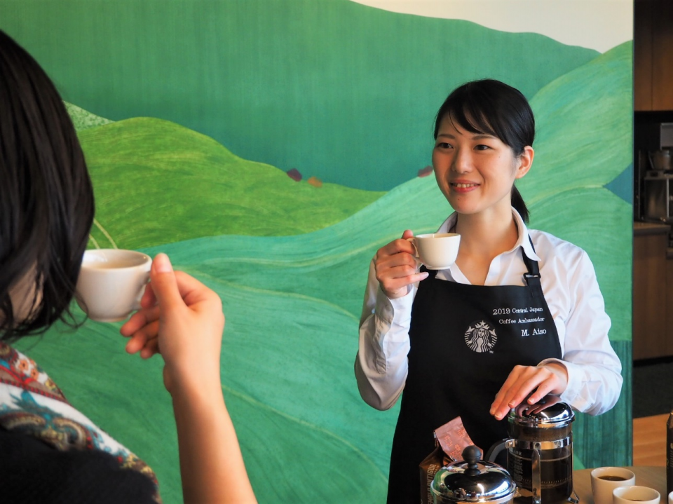 第16代コーヒーアンバサダー就任のご挨拶 Starbucks Coffee Japan