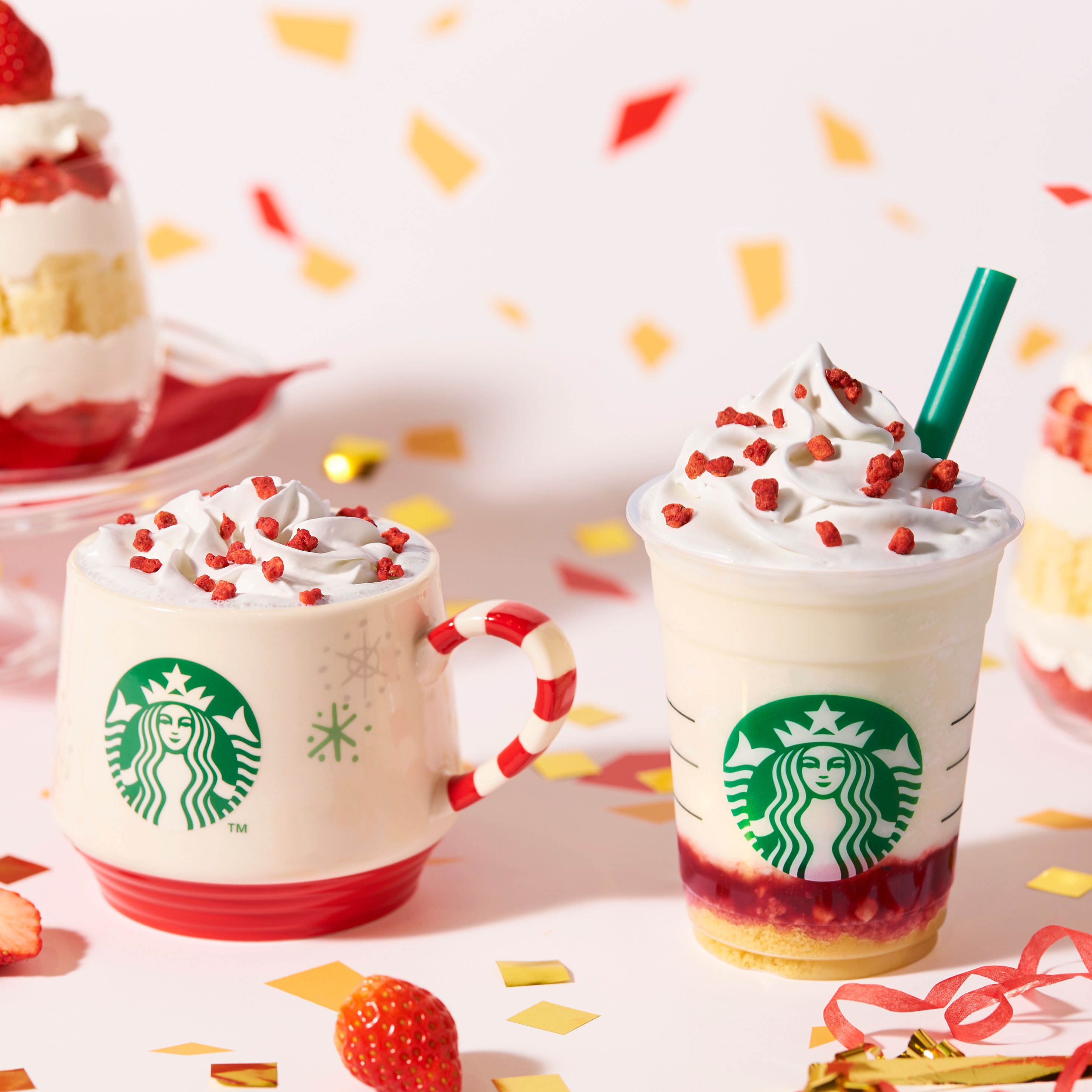 Starbucks Holiday 2019 - まるでクリスマスケーキのような『メリー