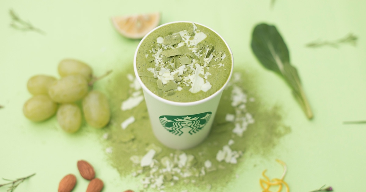 抹茶 フルーティ ブレンズ ティー ラテ ～ 抹茶が“新しいパートナー”と
