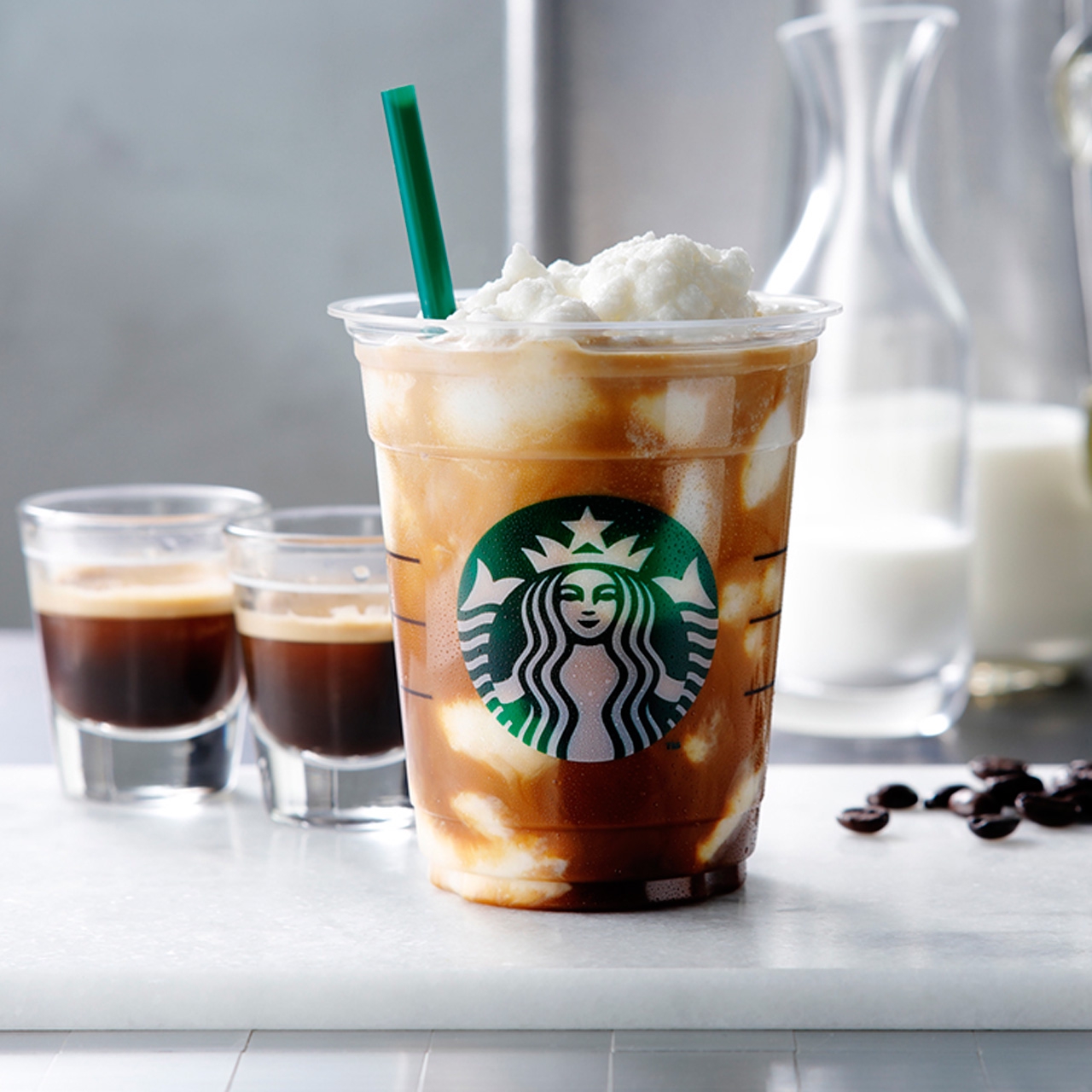 大人のフラペチーノ 誕生 エスプレッソ アフォガート フラペチーノ Starbucks Coffee Japan