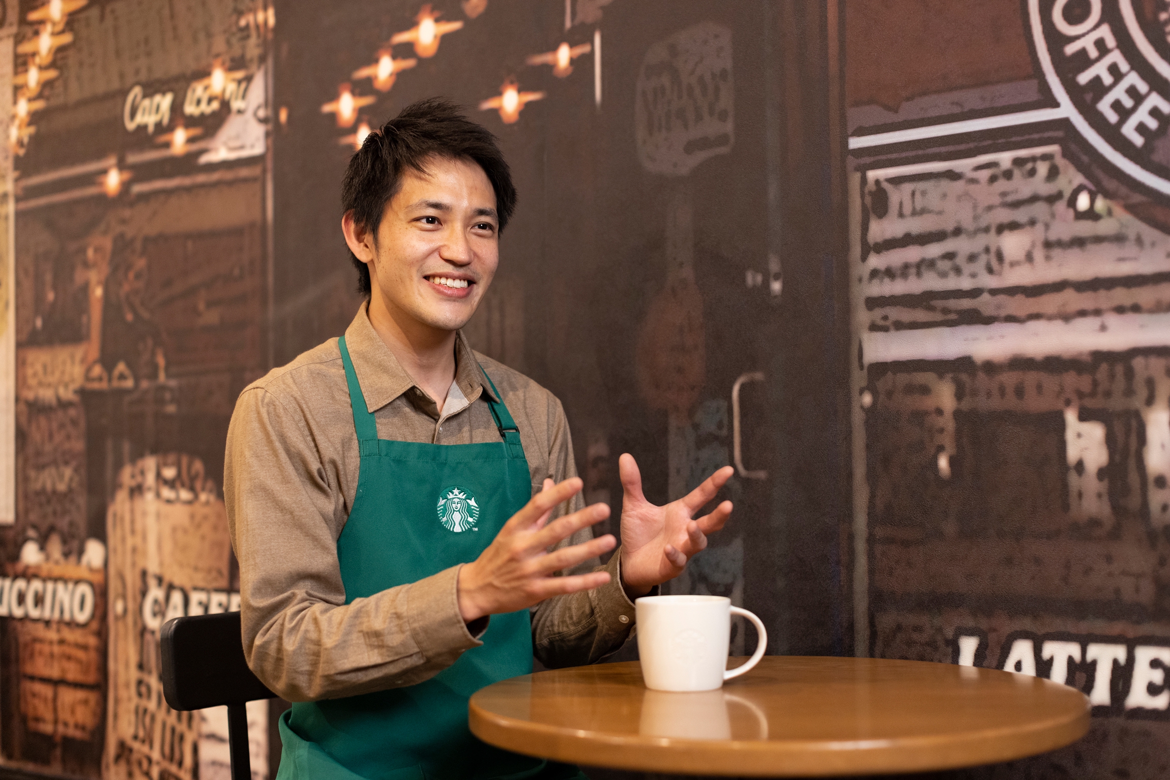 ◉STARBUCKS　COFFEECAFE➕コーヒーショップ女性店員セット ◉STARBUCKSCOFFEECAFE➕コーヒーショップ女性店員セット