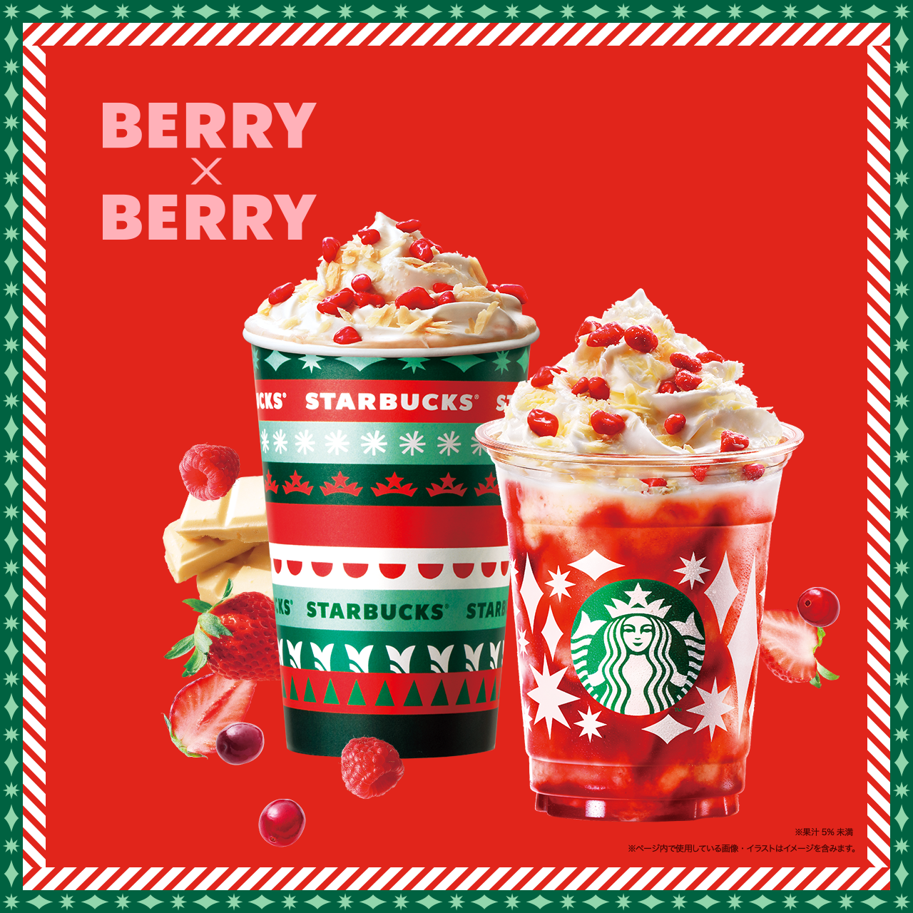 Starbucks Holiday 2020 『クランベリーブリスバー』からインスピ