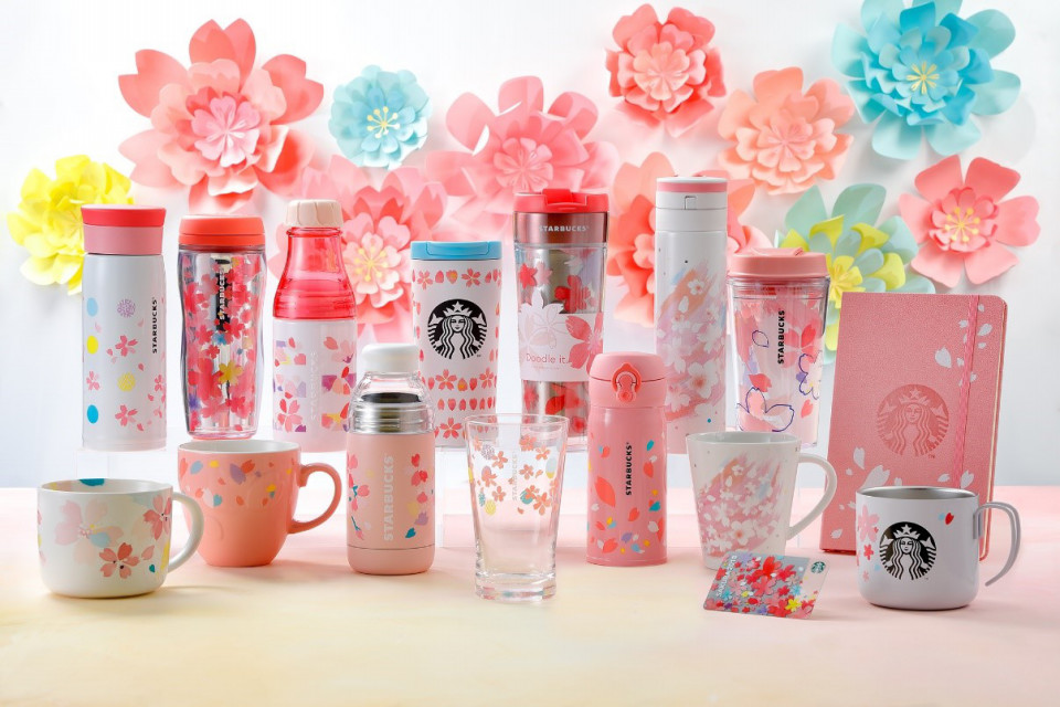 一足先に楽しむ春の訪れ さくら ストロベリー ピンク ミルク ラテとsakuraシリーズ18 Starbucks Coffee Japan