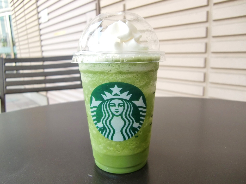 抹茶 際立つ ノンファット 抹茶 クリーム フラペチーノ Starbucks Coffee Japan