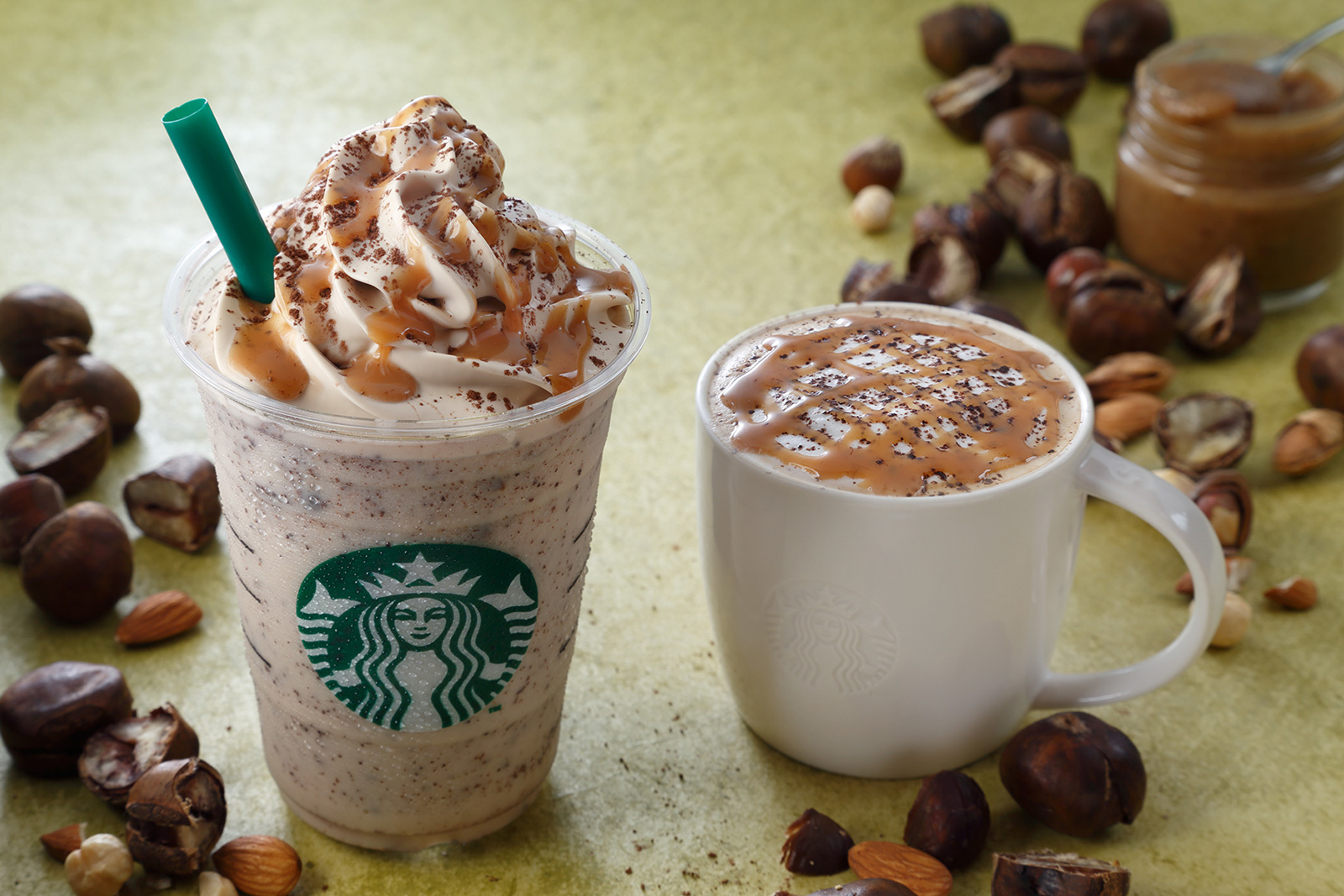 アメリカ的に栗を楽しむ ロースト ナッティ チェスナッツ フラペチーノ Starbucks Coffee Japan