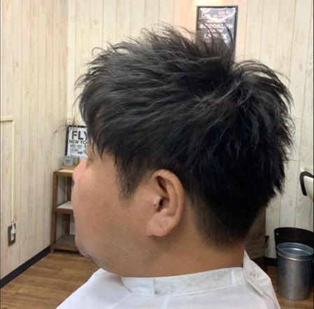 徳美容院メンズカット ショートマッシュ 行徳美容院 美容室flipsidesalon