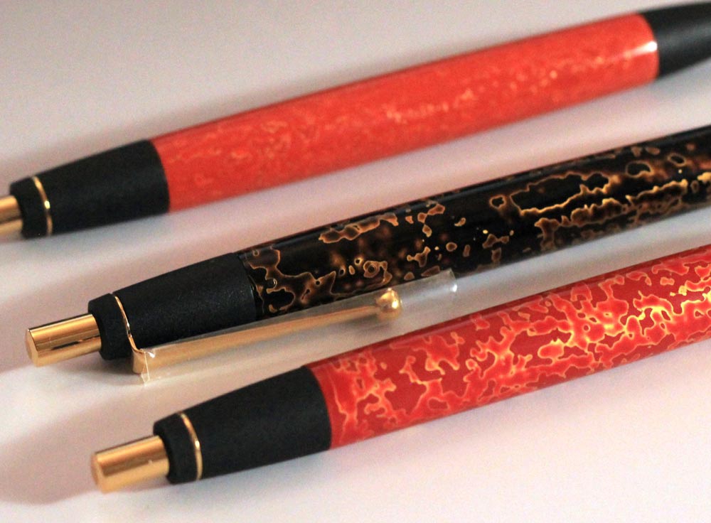 折笠兆春 ボールペン 兆春塗りのボールペン完成 | 野原工芸｜作り手の裏話