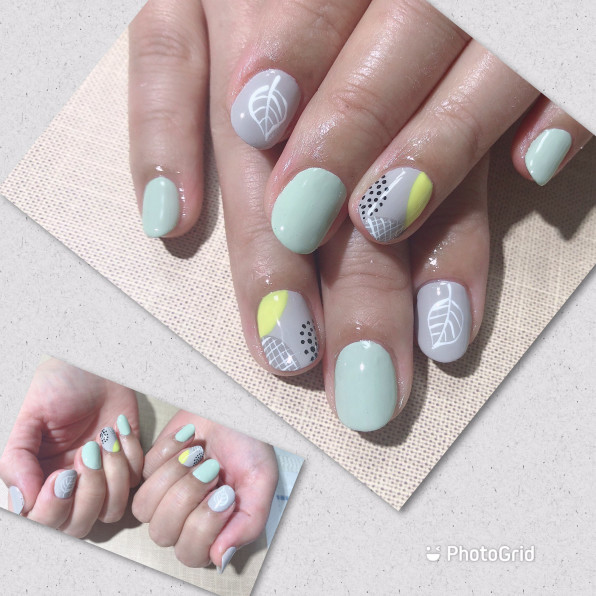 北欧風ネイル Beau Bleu Nail Salon