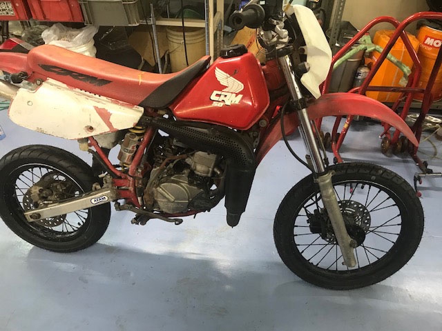 中古 ホンダ 純正 バイク 部品 CRM50 CRM80 イグナイター 純正 CDI 機能的問題なし 市場品薄 車検 Genuine CRM50 80 パーツリスト CRM50⁄CRM80 8版 ホンダ 正規 中古 バイク 整備