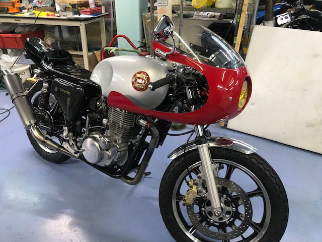 愛と涙のハーフカウル取り付け2（完結） | 9-GATE Motor cycle 