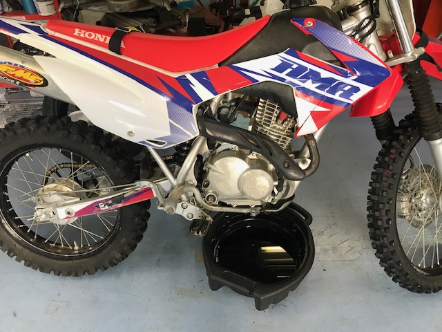 Crf125f あみ号機色々メンテナンス 9 Gate Motor Cycle Maintenance Modefy