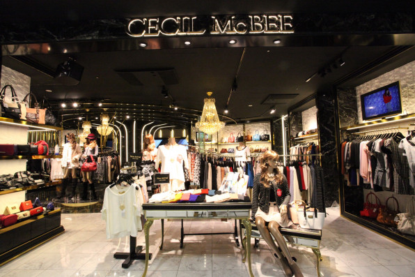 Cecil Mcbee 渋谷109店 Rosso インテリアデザイン