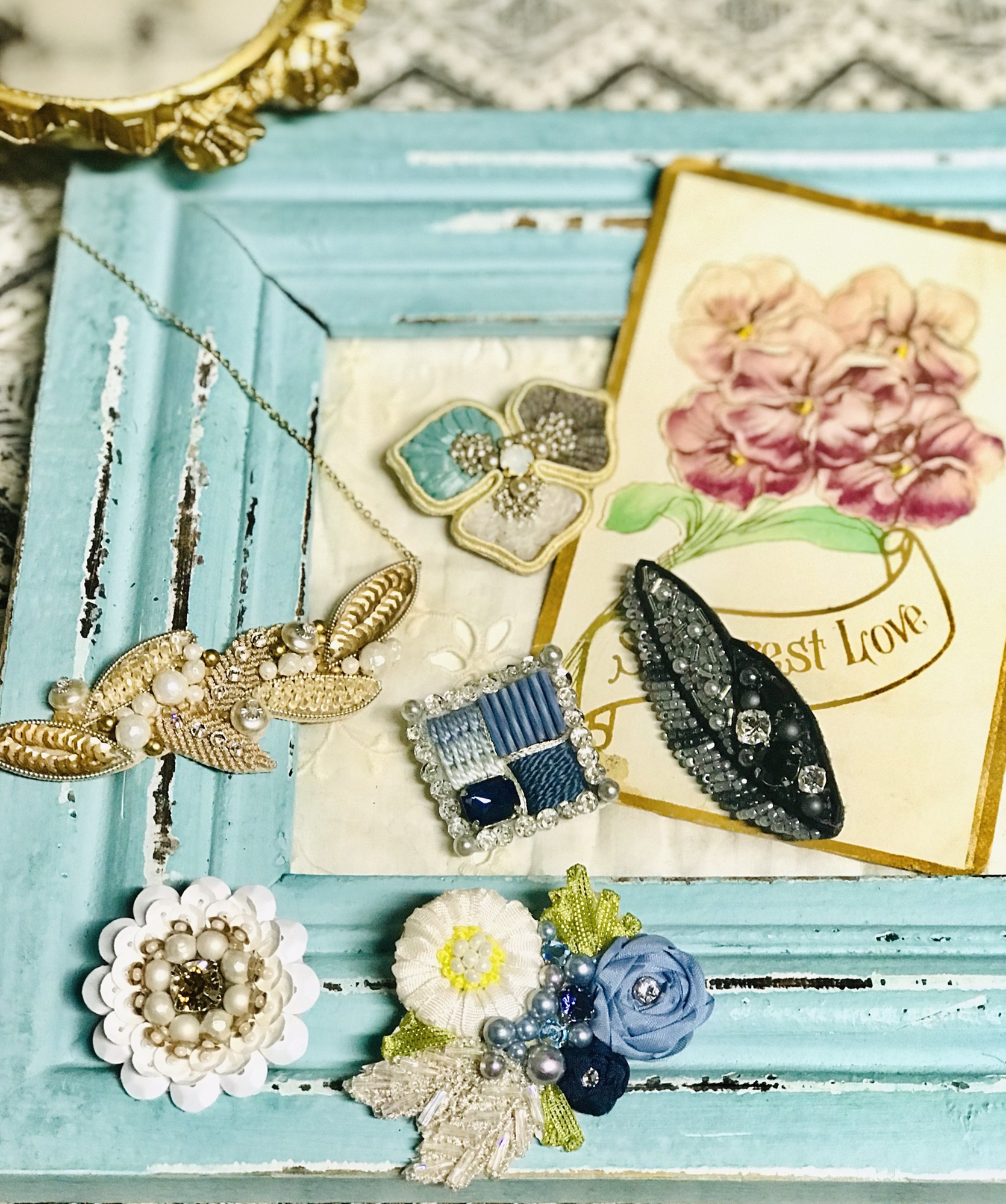 オートクチュール刺繍アクセサリーディプロマ講座