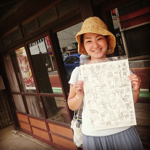 素敵な着物女子と出会いました 浦和宿 歩いてみよう さいたま着物さんぽ