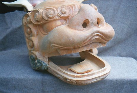家紋・獅子頭・面、その他 MENU | 木彫りの里上丹生 森彫刻所