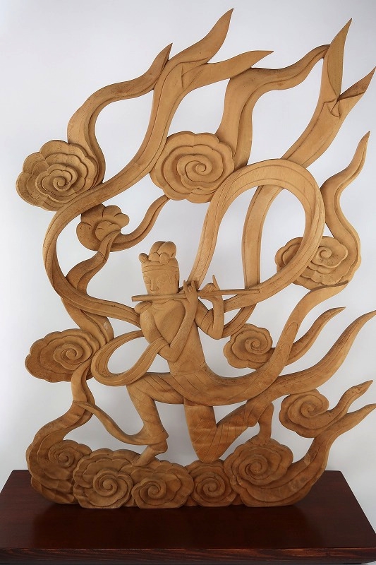 透かし彫り・浮彫・レリーフ・衝立の彫刻 ＭＥＮＵ | 木彫りの里上丹生 