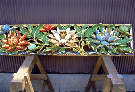 神社、寺院欄間の彩色 | 木彫りの里上丹生 森彫刻所