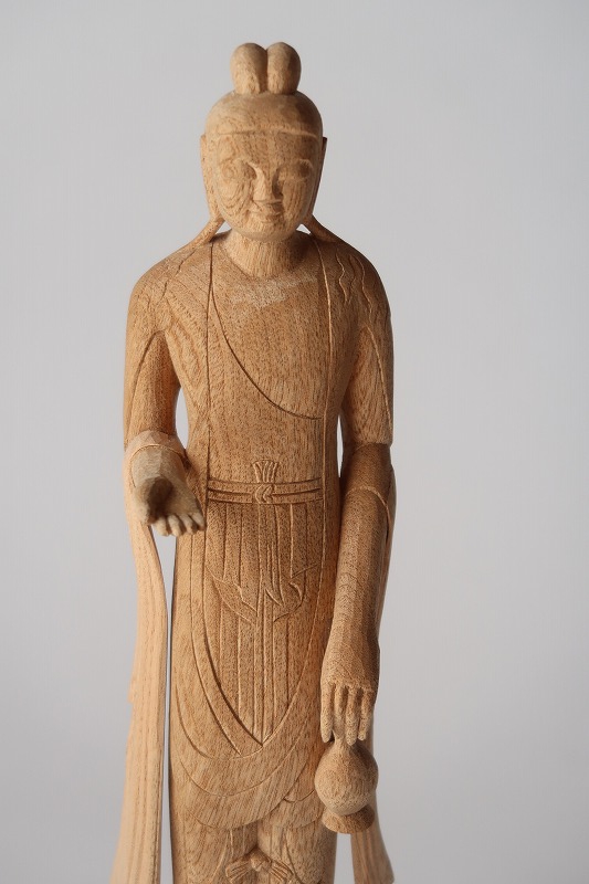 百済観音菩薩の仏像 | 木彫りの里上丹生 森彫刻所