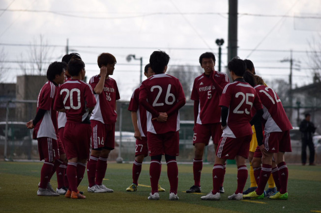 関西遠征 Vs追手門学院大学 3 13 九州大学サッカー部 公式ホームページ