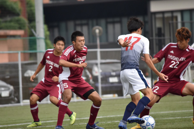 九州大学サッカーリーグ2部 第5節 Vs鹿児島大学 9 21 九州大学サッカー部 公式ホームページ