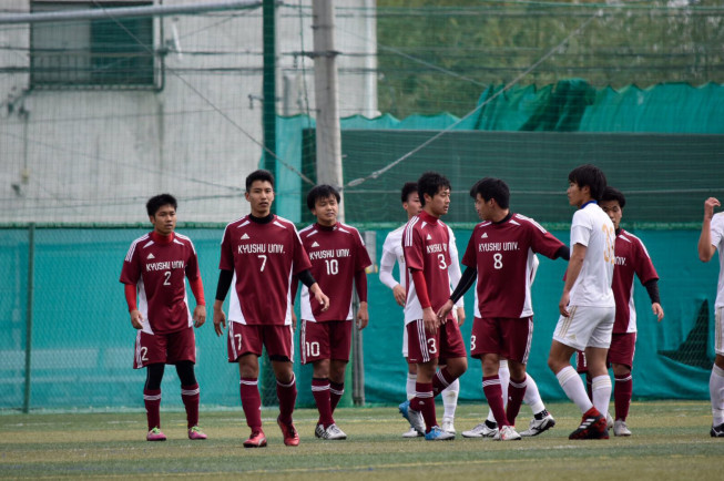 関西遠征 Vs追手門学院大学 3 13 九州大学サッカー部 公式ホームページ