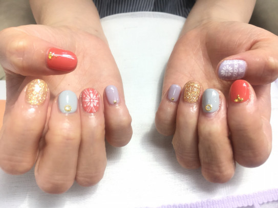 お客様ネイル Hive Nail