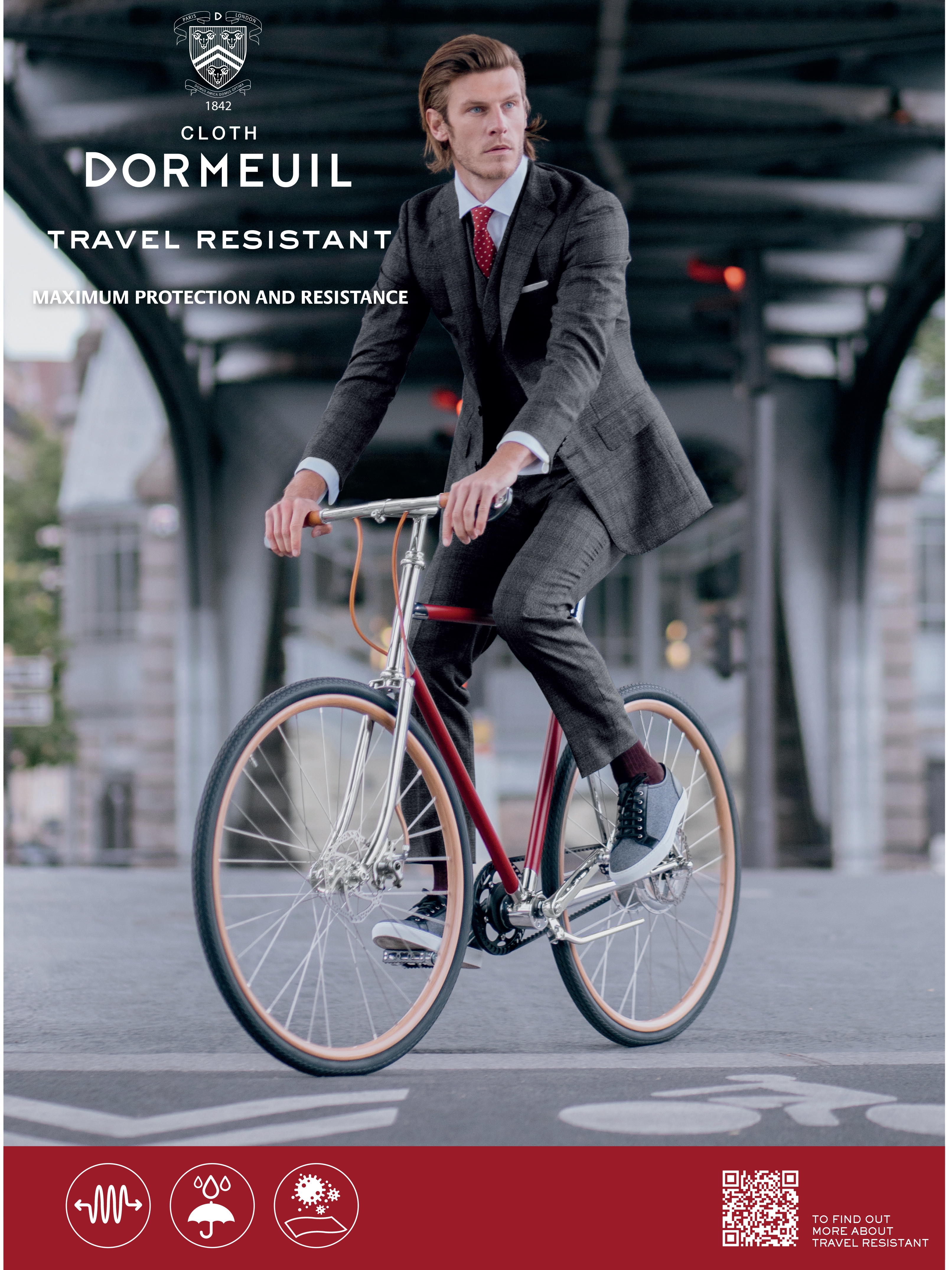 今期の推し生地。抗菌TRAVEL RESISTANT | DORMEUIL AOYAMA