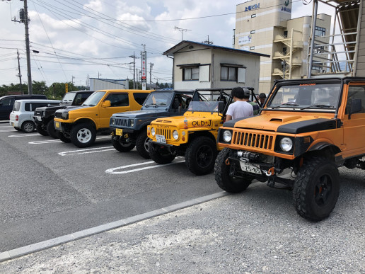 群馬赤城山麓溝 木 Jimny Owners Club Old J 黄色な管理人