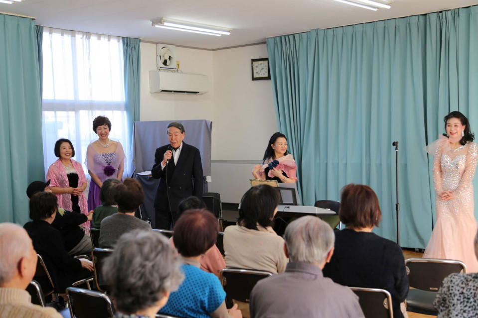 シャンソンと皆さんで愛唱歌をたのしむ会 を終えて 大宮 今羽町団地 Ok会