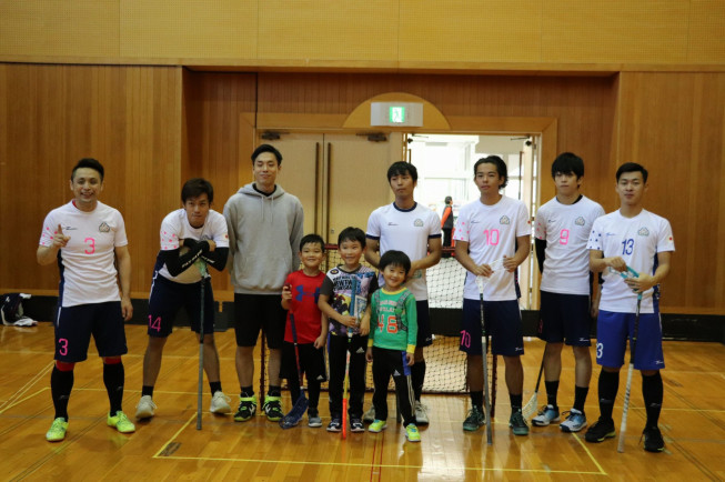 フロアボール日本代表選手が北海道に One All Shintoku ホームページ フロアボール日本代表選手が北海道に One All Shintoku ホームページ