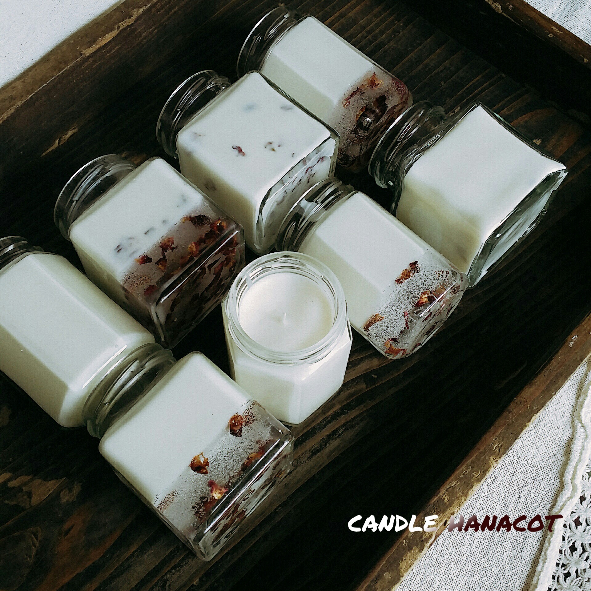 精油のソイキャンドルボトル | Candle Hanacot キャンドル ハナコト