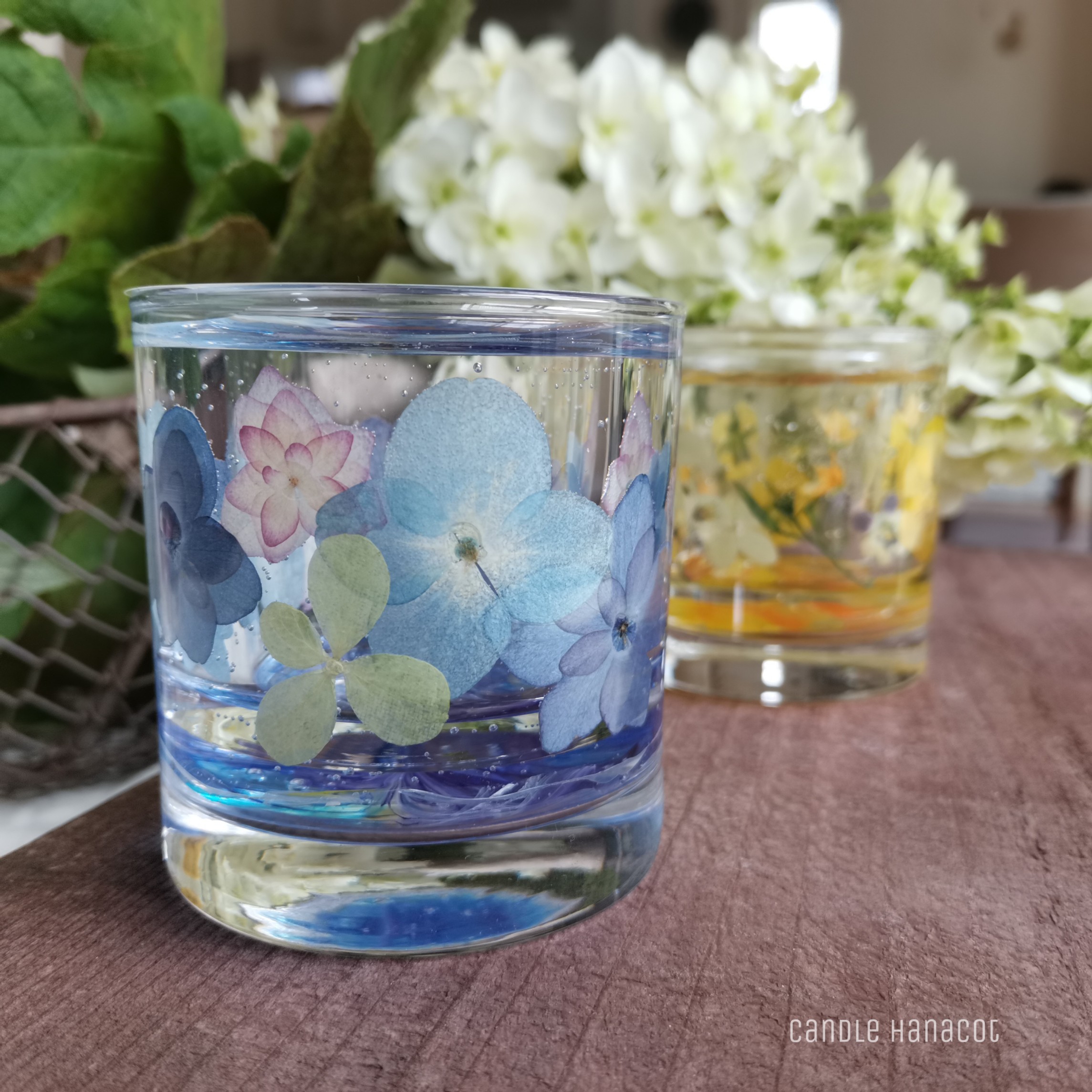 紫陽花 | Candle Hanacot キャンドル ハナコト