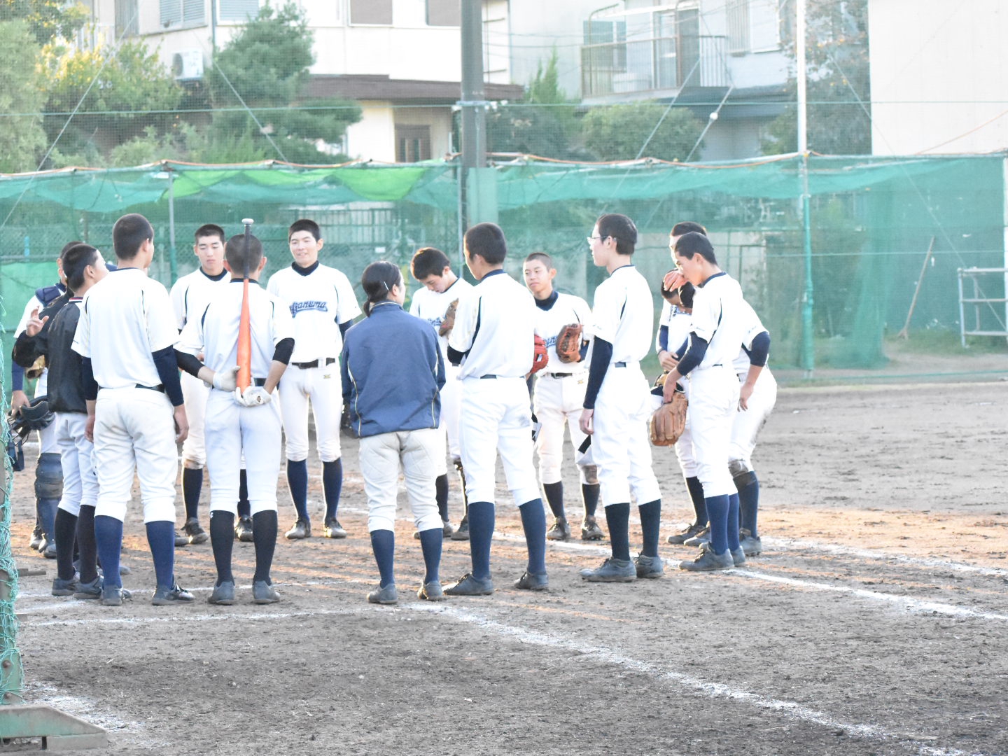 10.21 vs磯子工業高校 | 横浜平沼高校硬式野球部ホームページ