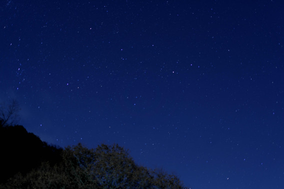 丹沢湖の星撮影は普段の夜空よりも多くの星を見ることが出来ました Photo P F