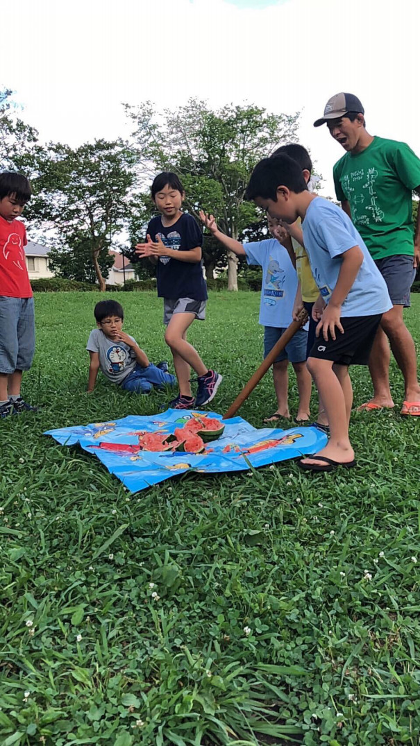 スイカ割り 横濱五感kids