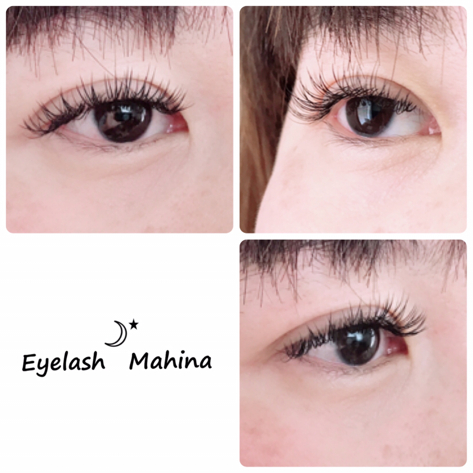 フラットマットラッシュ 下妻マツエクサロン Eyelash Mahina