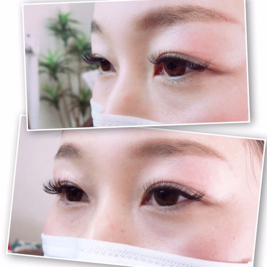 ボリュームラッシュ付け放題 つくばマツエクサロン Eyelash Salon Mahina