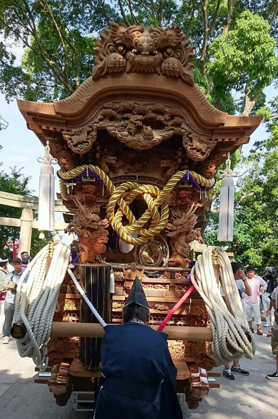 納材実績 地車 山車 蒲団太鼓 神輿 北嘉 北野木材