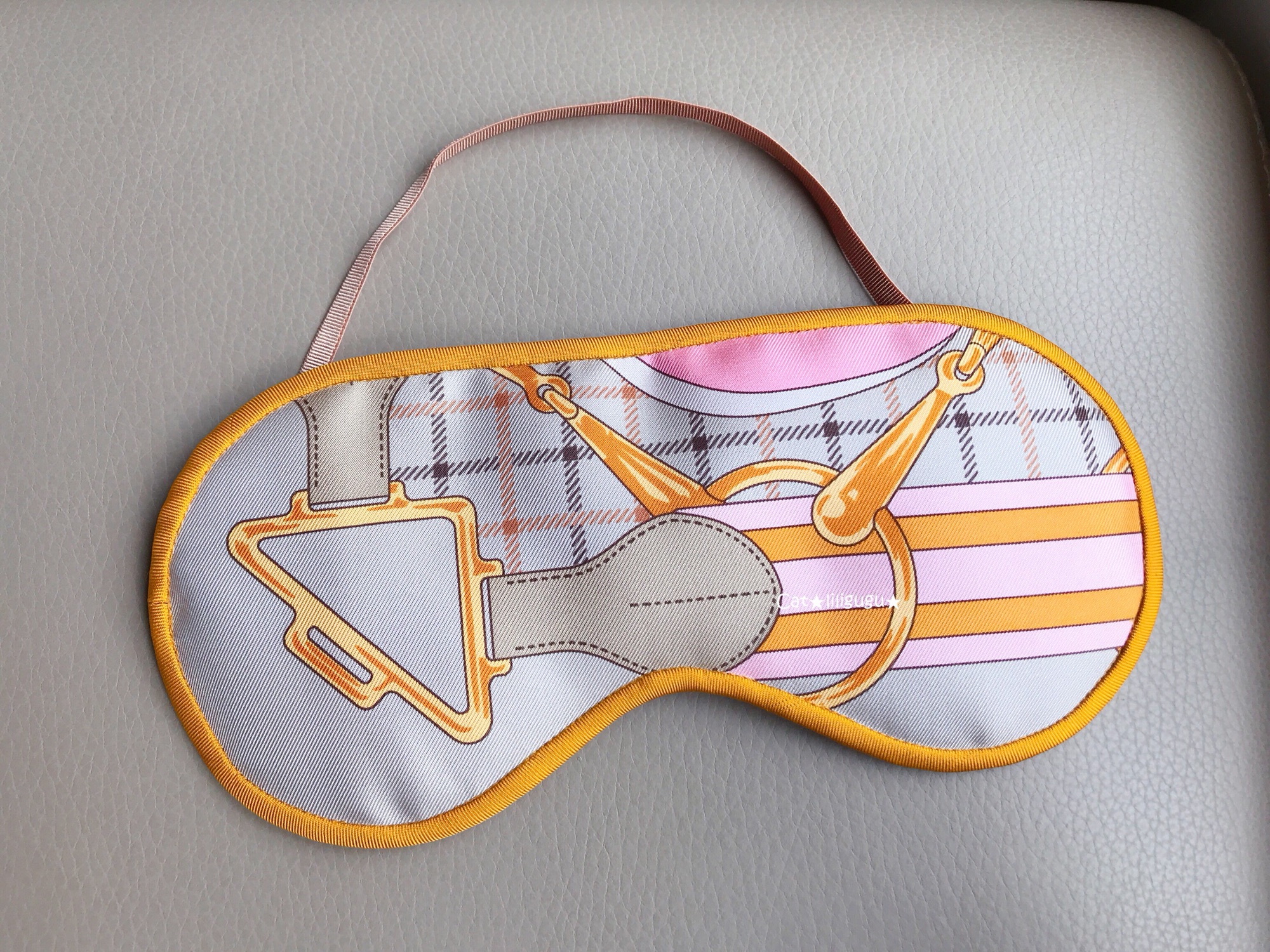 希少品・エルメス・アイマスク HERMES 旅行用アイマスク｜快適グッズ、旅行小物｜旅行用品