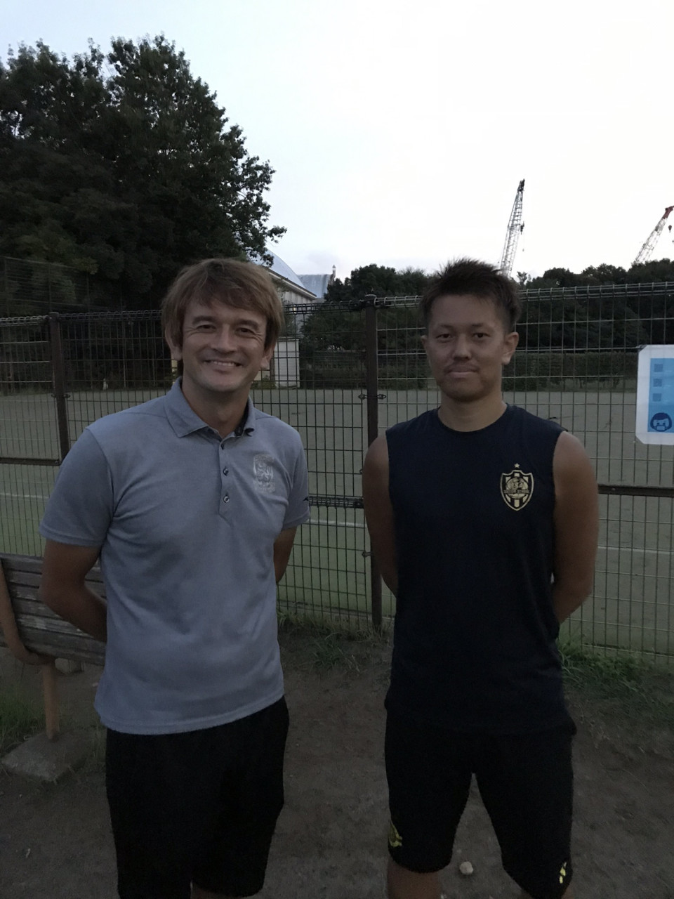 カレン ロバート選手来校 a Soccer School