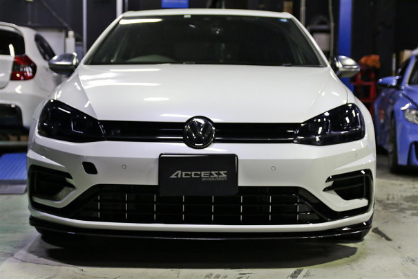 Golf R 7．5にいろいろと施工させていただきました 